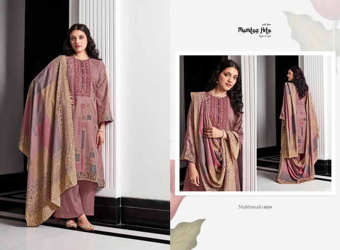 Mumtaz Makhmali Twill Casual Wear Pashmina Wholesale Dress Material